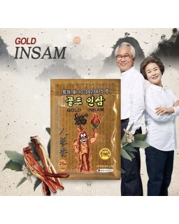 KOREAN Gold Insam Ginseng Health Patch
