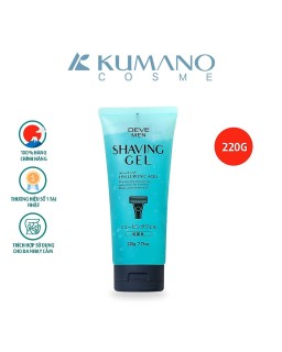 KUMANO COSME Deve Men Shaving Gel, 220g