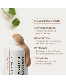 This non-irritating, lightweight BB cream complements your natural complexion with a soft, dewy finish.