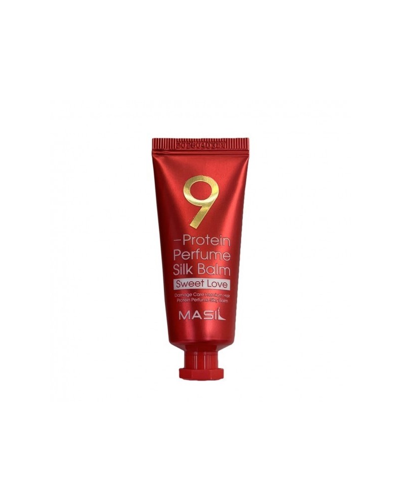 MASIL Protein Silk Balm adds shine and a mild glitter to your hair