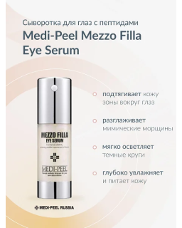 An anti-wrinkle eye serum with peptides
