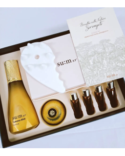 Premium rejuvenating set with ceramic massage for very aged skin.