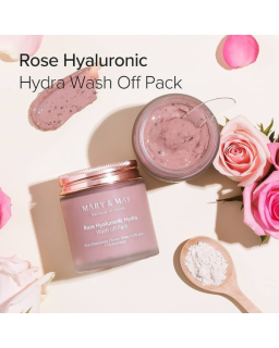 Rose wash off clay mask