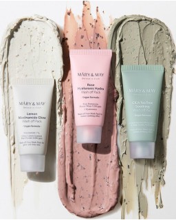 Rose wash off clay mask