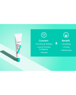 Bakuchiol Firming Eye Cream reduces all signs of aging around the eyes