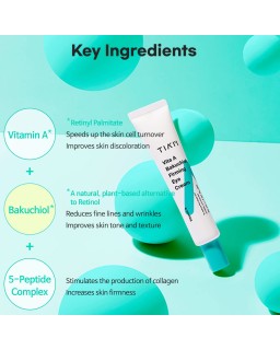 Bakuchiol Firming Eye Cream reduces all signs of aging around the eyes