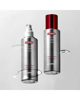 This innovative Peptide 9 Volume Bio Tox Toner Pro Facial Toner from Medi-Peel is a revolutionary skincare product.