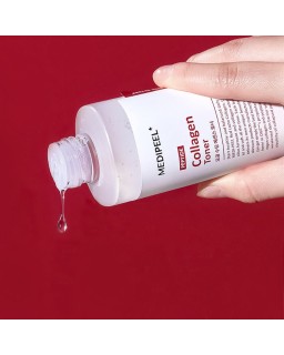 Restorative toner for rejuvenation and hydration with lactobacilli, collagen and peptides.