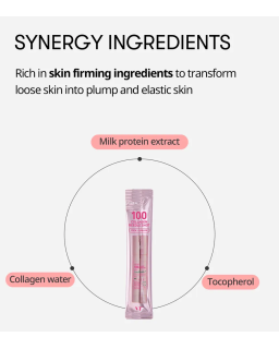 VT Collagen Reedle Shot 100 is an elasticity-intensive starter product containing collagen that creates a firm, elastic foundati