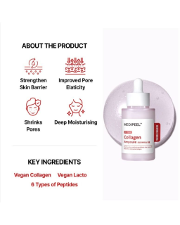This exclusive travel set offers a full range of skin care using unique lacto collagen, which actively combats visible pores
