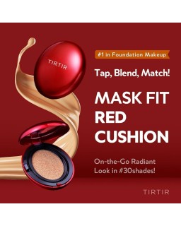 World bestseller! Cushion with 23 awards! Every 4 seconds 1 Mask Fit Red Cushion is sold in the world!