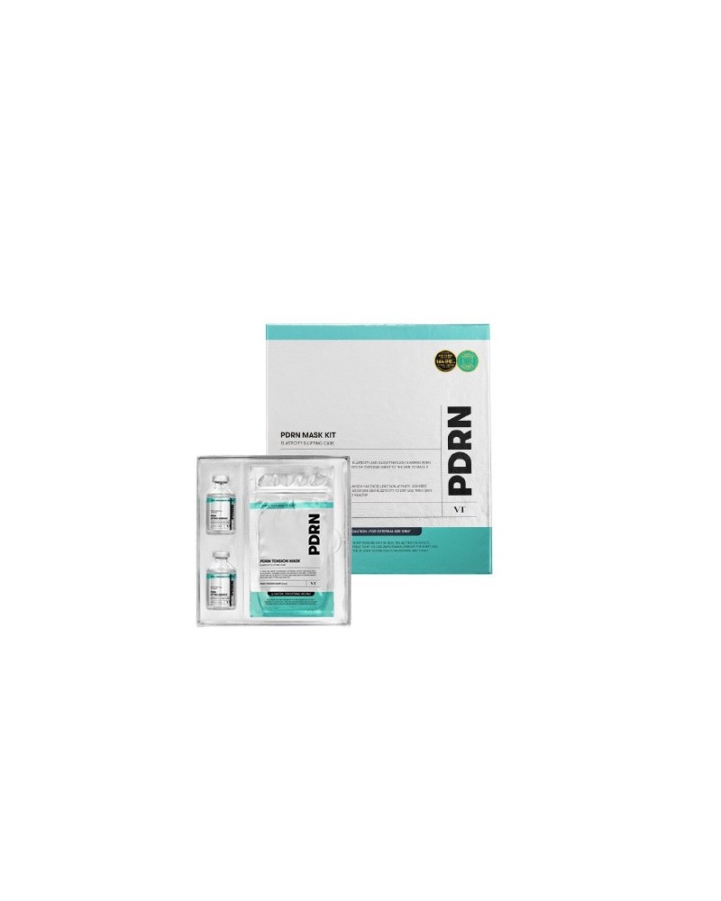 This PDRN mask and essence set adds radiance and helps achieve healthy and revitalized skin.