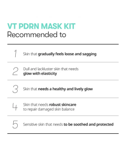 This PDRN mask and essence set adds radiance and helps achieve healthy and revitalized skin.
