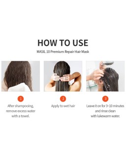 Regenerating premium hair mask.
