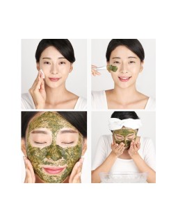 La mascarilla tiene un excelente efecto exfoliante y limpiador, tiene un fuerte efecto antioxidante y mejora el tono de la piel