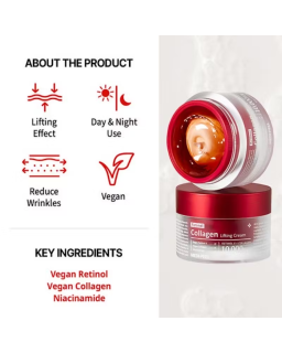 A set of samples with retinol and collagen is an opportunity to try the entire rejuvenating line at once, which starts the skin