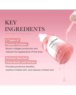 This anti-aging ampoule enriched with Salmon PDRN, salmon collagen complex and peptides improves skin elasticity, fades blemishe
