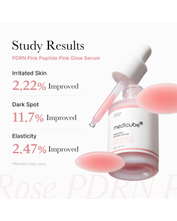This anti-aging ampoule enriched with Salmon PDRN, salmon collagen complex and peptides improves skin elasticity, fades blemishe