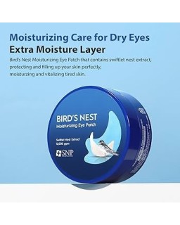 Watch dark circles and saggy bags soar away as the high concentration of birds' nest vitamins and minerals moisturizes, firms, a
