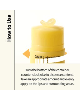 Get the CNP best-selling Korean honey lip balm now ! This mega hit item, enriched with nourishing propolis, provides intense hyd