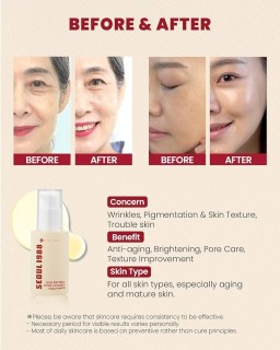 Perfect for mature skin, this serum helps reduce signs of aging and improve skin elasticity.