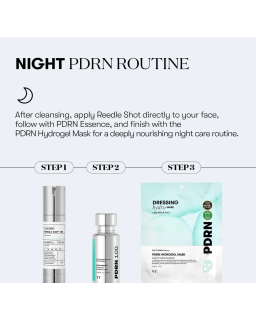 Achieve a radiant glow with this powerful firming essence packed with 100,000ppm of low-molecular ginseng-derived PDRN.