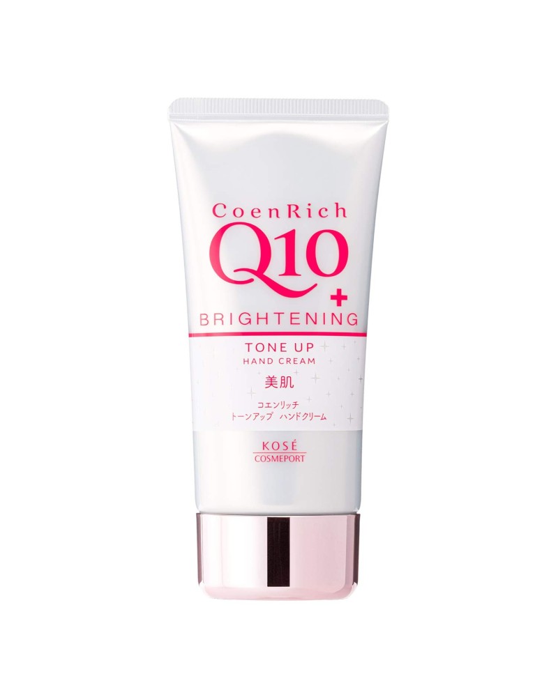 This hand cream restores moisture to dry, chapped hands brightens skin with porcelain white tone in one application.