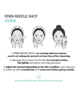 This ampoule promotes skin regeneration and skin firmness featuring plant-based, low-molecular PDRN and CICA REEDLE.