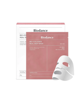 This Korean collagen mask offers firming, moisturizing and brightening effects.