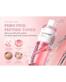 Glow boosting toner with rose pdrn that helps improve skin texture, while enhancing a natural glow.