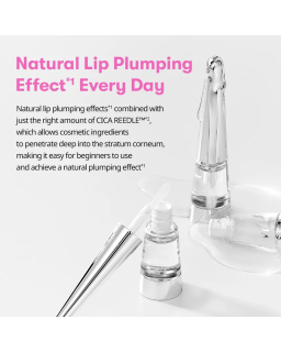 Perfect your pout with the latest addition beginner-friendly to VT’s Reedle Shot line, a glossy lip plumper  to moisturize and