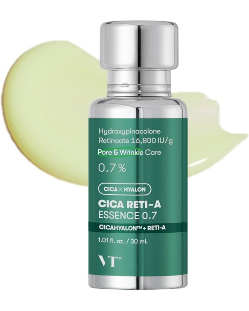 VT Cica Reti-A Essence 0.7 es una esencia efectiva para el cuidado de poros y arrugas.