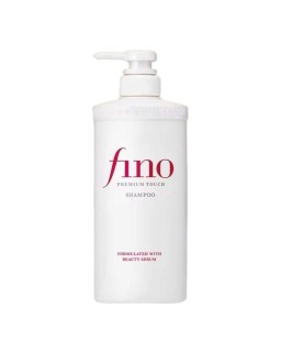 Champú premium Shiseido Fino Premium Touch para hidratar, fortalecer y reparar el cabello.