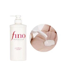 Champú premium Shiseido Fino Premium Touch para hidratar, fortalecer y reparar el cabello.