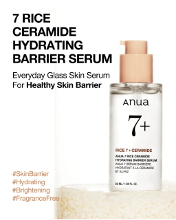 A hydrating serum that nourishes your skin via moisturizing, leaves it looking glowy, and helps reduce sebum by  moisturizing.