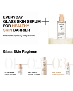 A hydrating serum that nourishes your skin via moisturizing, leaves it looking glowy, and helps reduce sebum by  moisturizing.