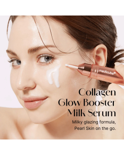 Introducing our newest skincare innovation: the Collagen Glow Booster Milk Serum, your key to achieving cushiony.