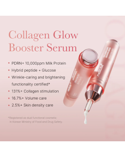 Introducing our newest skincare innovation: the Collagen Glow Booster Milk Serum, your key to achieving cushiony.