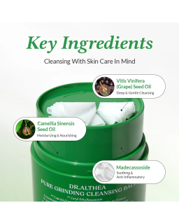 Descubre la limpieza profunda y delicada del Dr. Althea Pure Grinding Cleansing Balm.