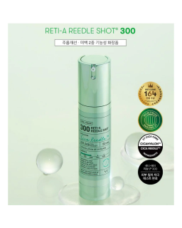 Discover the power of microneedle-encapsulated retinol with VT COSMETICS Reti-A Reedle Shot 300. Advanced technology to combat
