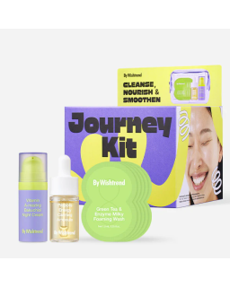 El Kit de Viaje Piel Suave es tu aliado en 3 pasos para ayudarte a lograr una piel más suave con nuestros productos en formato d