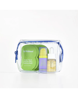 El Kit de Viaje Piel Suave es tu aliado en 3 pasos para ayudarte a lograr una piel más suave con nuestros productos en formato d