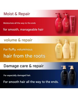 Shiseido Tsubaki Premium Moist Shampoo & Conditioner Set offers salon-quality care, making it easy to treat your hair at home.