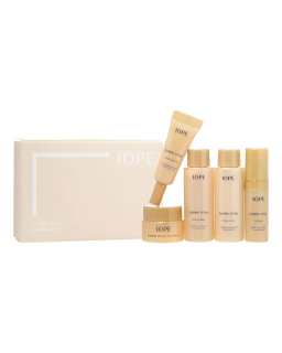 Kit IOPE Super Vital Experience: 5 productos que combaten la sequedad, la opacidad y los primeros signos de la edad.