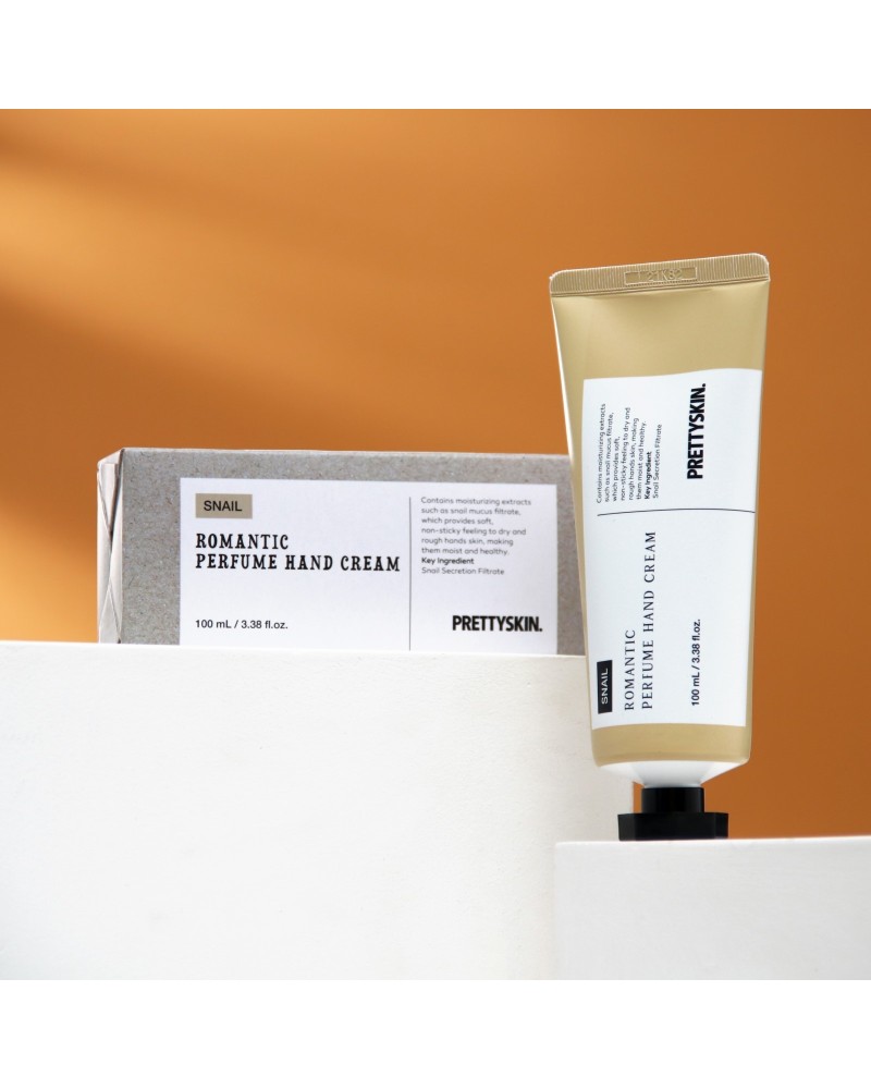 Anti-aging hand cream with snail mucin.