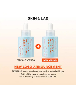 Skin&Lab Vitamin C Brightening Serum is power-packed with Vitamin C to enhance skin radiance and promote even skin tone.