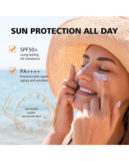 Este protector solar tonificante ilumina el tono de la piel y bloquea los rayos UV al mismo tiempo.