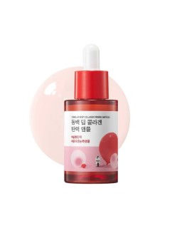 The Camellia Deep Collagen Firming Ampoule deeply nourishes and firms the skin with a powerful blend of camellia flower extract
