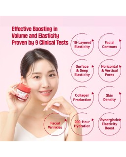 Restore elasticity and radiance with Round Lab's Camellia Deep Collagen Firming Cream