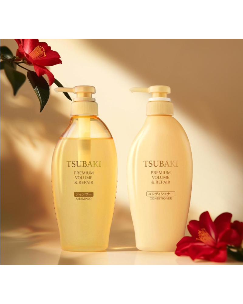 Shiseido Tsubaki Premium Volume & Repair Set